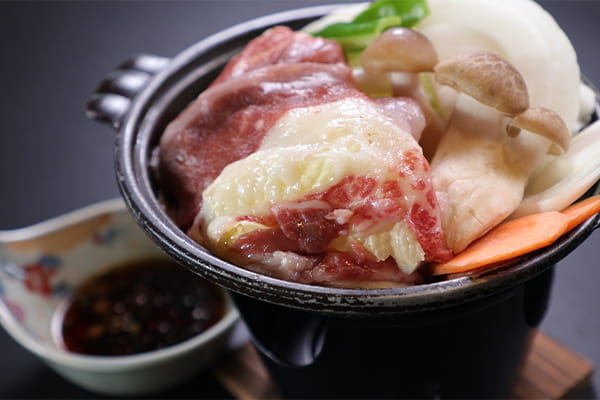 和牛の陶板焼き